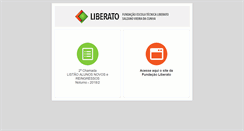 Desktop Screenshot of liberato.com.br